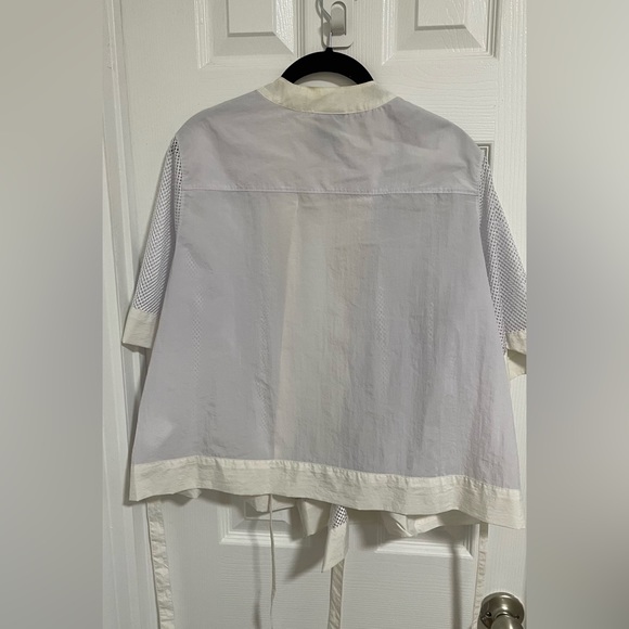 NIKE white mesh top - Picture 3 of 5